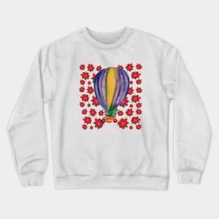 Happy Holidays Balloon Crewneck Sweatshirt